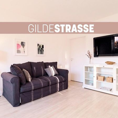 Ferienwohnung "Gilde" Hyggelig Mit Blick Ins Gruene Glücksburg Exteriör bild