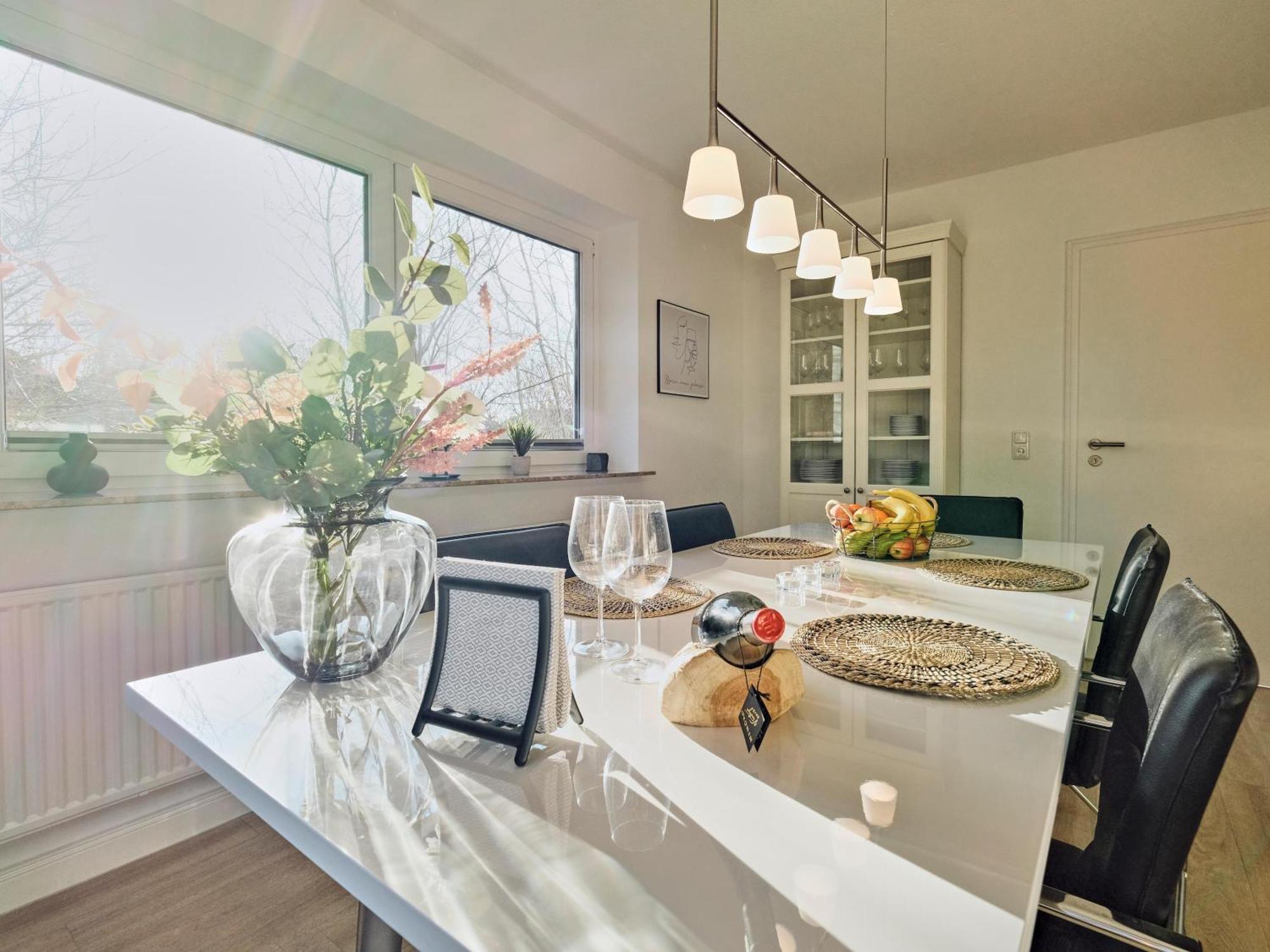 Ferienwohnung "Gilde" Hyggelig Mit Blick Ins Gruene Glücksburg Exteriör bild