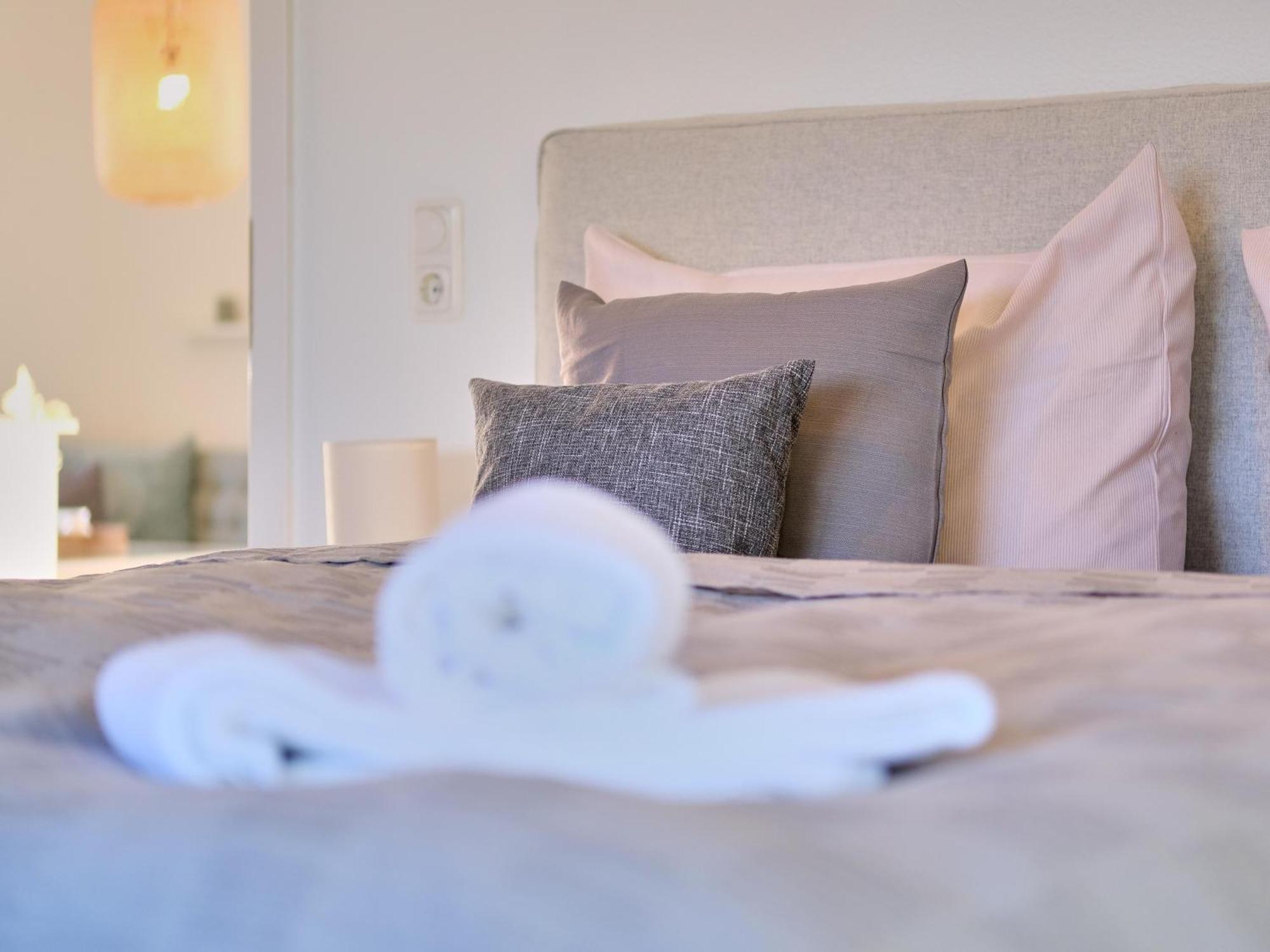 Ferienwohnung "Gilde" Hyggelig Mit Blick Ins Gruene Glücksburg Exteriör bild